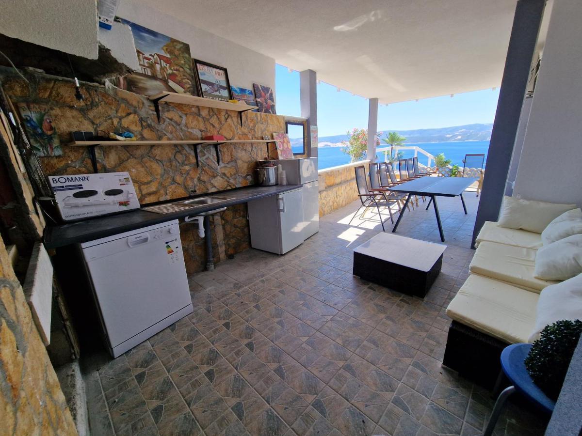 Big Panorama Villa, For 21 Person In Omis Čelina Kültér fotó