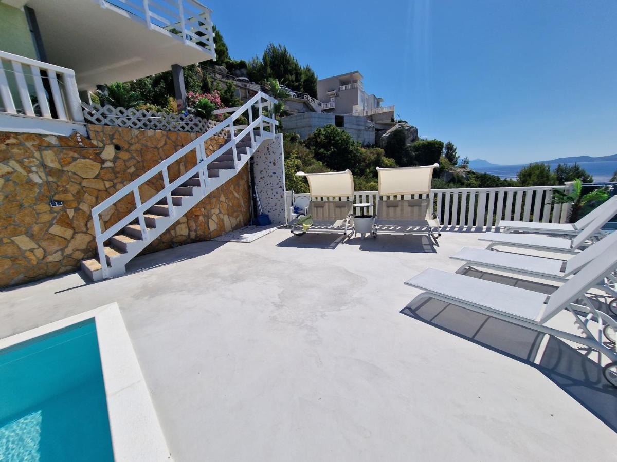 Big Panorama Villa, For 21 Person In Omis Čelina Kültér fotó