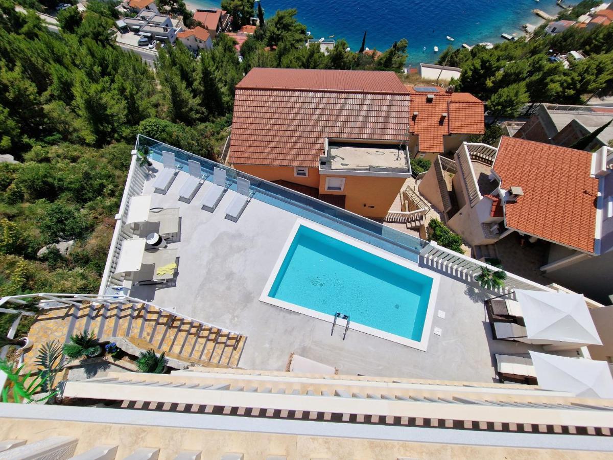 Big Panorama Villa, For 21 Person In Omis Čelina Kültér fotó